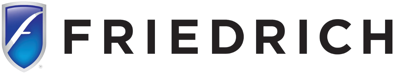 Friedrich HVAC brand logo.
