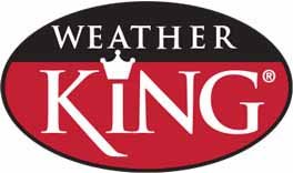WeatherKing brand logo.